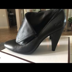 authentic Coach  booties.  Very soft leather